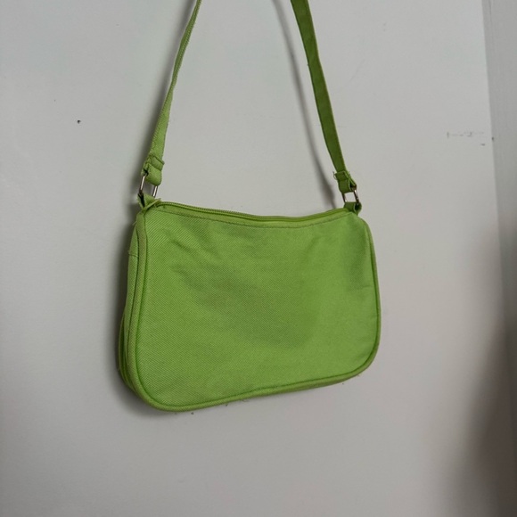 Floral Fairycore Green Shoulder Bag canvas - Picture 4 of 6
